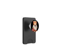 Superbe Ours en Peluche au Look d'urgence PopSockets PopWallet pour MagSafe