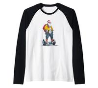 Superbe Père Noël Futur avec Roue électrique et Look Cool Manche Raglan