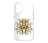 Superbe Pieuvre de mer Vintage Art rétro Milieu du siècle Coque pour iPhone 17