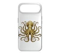 Superbe Pieuvre de mer Vintage Art rétro Milieu du siècle Coque pour iPhone Air