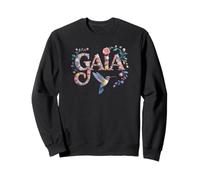 Superbe prénom Gaia personnalisé pour Anniversaire de réunion de Fille Sweatshirt