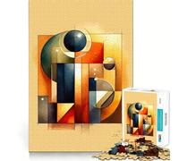Superbe Puzzle de 1000 pièces aux Formes Uniques pour Adolescents Développe la mémoire et Passe-Temps Découpe Solide pour Les vœux du Père Noël 38x26cm