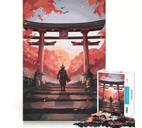 Superbe Puzzle de 1000 pièces en Forme de Porte Torii pour Adultes Un Exercice Mental Amusant et de qualité supérieure,découpé au Laser,idéal pour Une activité relaxante en Groupe à l'intérieur