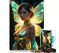 Superbe Puzzle de 1000 pièces représentant Une Femme d'une beauté époustouflante, idéal pour Adultes et Adolescents Jeu de réflexion apaisant, découpe précise, Cadeau de Noël 50x75cm