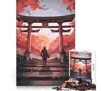 Superbe Puzzle de 1000 pièces représentant Une Porte Torii, idéal pour Les Adolescents Activité de Loisirs stimulante et réflexive Assemblage Solide (50x75cm)