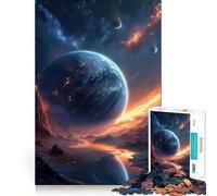 Superbe Puzzle de 1000 pièces sur Le thème de l'espace pour Adolescents Un Jeu Intelligent pour Partager Un Moment Convivial, Une œuvre d'art à Assembler 50x75cm