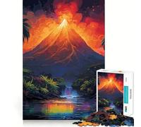 Superbe Puzzle de Montagne de 1000 pièces pour Adolescents, Jeu de réflexion, Jouet Anti-Stress, découpe soignée, Cadeau Artistique 50x75cm