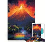 Superbe Puzzle de Montagne de 1000 pièces pour Adultes, Jeu de logique et de précision, idéal pour Jouer à l'intérieur ou comme Cadeau précieux 38x26cm