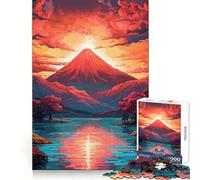 Superbe Puzzle de Montagne pour Adultes, 1000 pièces, renforce la mémoire, apaise et divertit, qualité supérieure, Joli Cadeau 50x75cm