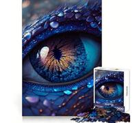 Superbe Puzzle Œil de Dragon de 1000 pièces pour Adolescents, Jeu de logique, Passe-Temps Calme, découpe précise, Cadeau Exquis 38x52cm