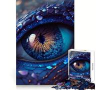 Superbe Puzzle Œil de Dragon pour Adultes, 1000 pièces, Smart Reason Toy Group Joy, Bords Lisses, œuvre d'art 38x26cm