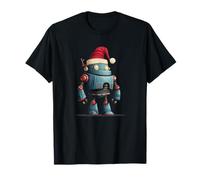 Superbe Robot de Noël avec décoration de Noël pour Les Amateurs de Chapeaux T-Shirt