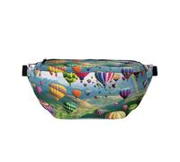 Superbe sac banane coloré avec ballons à air, sac banane adapté pour la course à pied, le fitness et les activités de plein air, multicolore, Taille unique, Sac à dos de