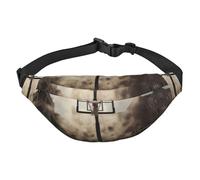 Superbe sac banane sur le terrain de basket-ball pour homme et femme, sac banane tendance, sac banane avec sangle réglable, sac de poitrine imperméable pour voyage, randonnée, sport, noir, 1, Noir ,