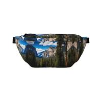 Superbe sac banane Yosemite National Park élégant - Pochette de voyage polyvalente et compacte pour un rangement mains libres, Noir , Taille unique