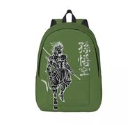 Superbe sac pour ordinateur portable noir Myth Wukong, polyvalent, ideal pour le bureau, le travail, l'ecole, cadeau d'anniversaire, sac à dos à plusieurs compartiments Noir