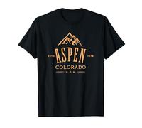 Superbe Souvenir de Design montagnard à Aspen Colorado T-Shirt