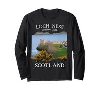 Superbe Souvenir du château d'Urquhart du Loch Ness Écosse pour Femme Manche Longue