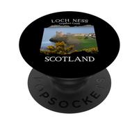 Superbe Souvenir du château d'Urquhart du Loch Ness Écosse pour Femme PopSockets PopGrip Adhésif