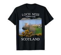 Superbe Souvenir du château d'Urquhart du Loch Ness Écosse pour Femme T-Shirt