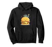 Superbe Statue de la Liberté Burger Costume pour garçons et Filles Sweat à Capuche