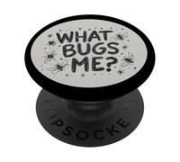 Superbe Tenue de Timbres What Bugs Me PopSockets PopGrip Adhésif