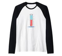 Superbe tube à essai avec liquide vibrant pour garçons et filles Manche Raglan