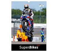 SuperBikes (Wandkalender 2027 DIN A3 hoch), CALVENDO Monatskalender: Spektakuläre Rennszenen in der Königsklasse der seriennahen Sportmotorräder