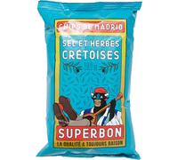 Superbon Chips Sel Et Herbes Cretoises et Sel Chips de pommes de terre 135g