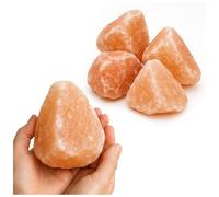 SUPERBUTELKI.PL Morceaux de sel de l'Himalaya 1 kg (10-20 cm) - Morceaux de sel en cristal naturel du Pakistan - Idéal pour lampes en cristal de sel, décoration, purification de l'air, bien-être et