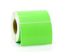 Supercap - Étiquettes thermiques directes | Autocollants vierges 100 x 50 mm | Pour codage couleur, étiquetage, gestion des stocks à la maison, au travail et en classe (100x50mm green)