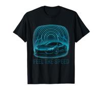 Supercar Feel The Speed Voiture électrique Lightning T-Shirt