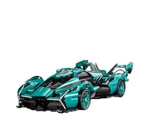 Supercar - Kit de construction de voiture de sport - 1280 pièces - 1:14 - Blocs de construction pour adultes - Modèle de voiture de sport technique - Modèle de voiture de course - Compatible avec les
