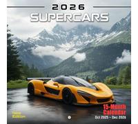 Supercars 2026 Calendar: Speed and power captured in high-octane images
