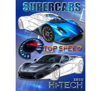 Supercars top speed: 2020 Coloring book for all ages
