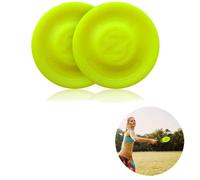 Supercat Zip Chip Frisbee Mini Pocket Spin Catching Game Sport Flying Disc Zipchip Creative Hand-Push pour Adultes Enfants Pack de 2