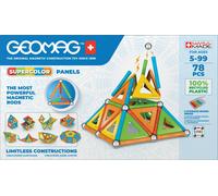 Supercolor Green Line Geomag - Ecofriendly 78 Pcs Panels Supercolor