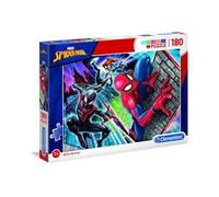 Clementoni Puzzle Marvel Spider-Man Supercolor 180 pièces 7+ Spider-Gwen et Miles Morales