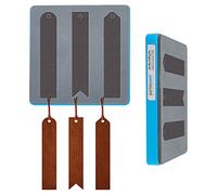 SUPERDANT 3 Formes en Cuir Marque-Page Matrices de Découpe Classique Cousu Marque-Page Die Cutter Marqueurs de Page en Cuir Machine de Découpe en Bois Cadeaux pour Halloween Noël Rats de Bibliothèque