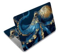 SUPERDANT 3 Pcs Laptop Skin Sticker Cover Decals PVC Octopus Waterproof Scratch Resistant Trim to Fit for 12 15.6 inch Notebook Wrap Skins Personalize Gift 38x27cm