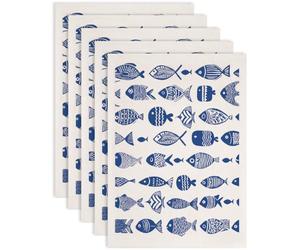 SUPERDANT 5 Pièces Transfert Ceramique Sous Glaçure Poissons pour Céramique Dessinés à la Main Decalcomanie pour Artisanat Supports de Loisirs Créatifs Vitrifiables Papier Transfert