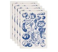 SUPERDANT 5Pcs Papier Decalcomanie Transfert Ceramique Sur Émail Pour Poterie Légumes Decalcomanie Autocollants Argile Tomate Chou Fournitures Artisanat DIY Décalques Eau Papier Transfert