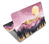SUPERDANT Autocollant pour Ordinateur Portable Motif Montagnes Abstraites Universel 12 13 13.3 14 15 15.4 15.6 Pouces en Vinyle Amovible Habillages et Autocollants pour Ordinateur Portable