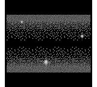 SUPERDANT Dégradés Fer Sur Strass Transfert de Chaleur Décalcomanie Enfant T-Shirt Cristal Transfert de Chaleur Bling Hot Fix Strass DIY Décalcomanies pour la Décoration des Vêtements