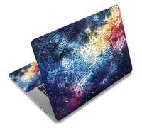 SUPERDANT Mandala Peau Autocollant Ordinateur Portable Universel pour Ordinateur 12 13 13.3 14 15 15.4 15.6 Pouces Habillages et Autocollant PC Portable en Vinyle Amovible et Étanche