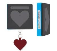 SUPERDANT Matrices de Découpe en Cuir en Forme de Cœur pour Porte-Clés,Breloques de Sac,Organisateur de Porte-Clés en Bois,Matrices de Découpe en Cuir pour Bricolage,Artisanat