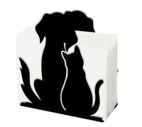 SUPERDANT Portatovaglioli Da Tavolo Con Animali Cani E Gatti Distributeur pour Tovaglioli In Metallo Porta Fazzoletti Da Tavolo Portatovaglioli In Stoffa Rustica Per Ristoranti In Agriturismo