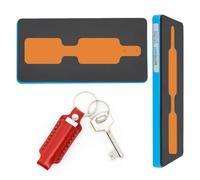 SUPERDANT Porte-Chapstick en Cuir Porte-Clés Matrice de Découpe Porte-Rouge à Lèvres Pochette à Manches pour Baume à Lèvres Découpes en Bois pour L'Artisanat D'Art Bricolage