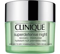Hydratant de récupération de nuit Clinique Superdefense 50ml (Types de peaux 1/2)