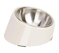 SuperDesign Gamelle inclinée à 15 degrés pour Chien, gamelle inclinée pour Chat, gamelle inclinée, gamelle surélevée inclinée, Station d'alimentation surélevée, Support en mélamine antidérapant